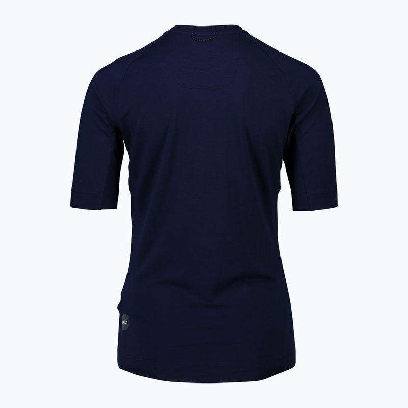 Women's POC Light Merino t-shirt turmaline navy 2