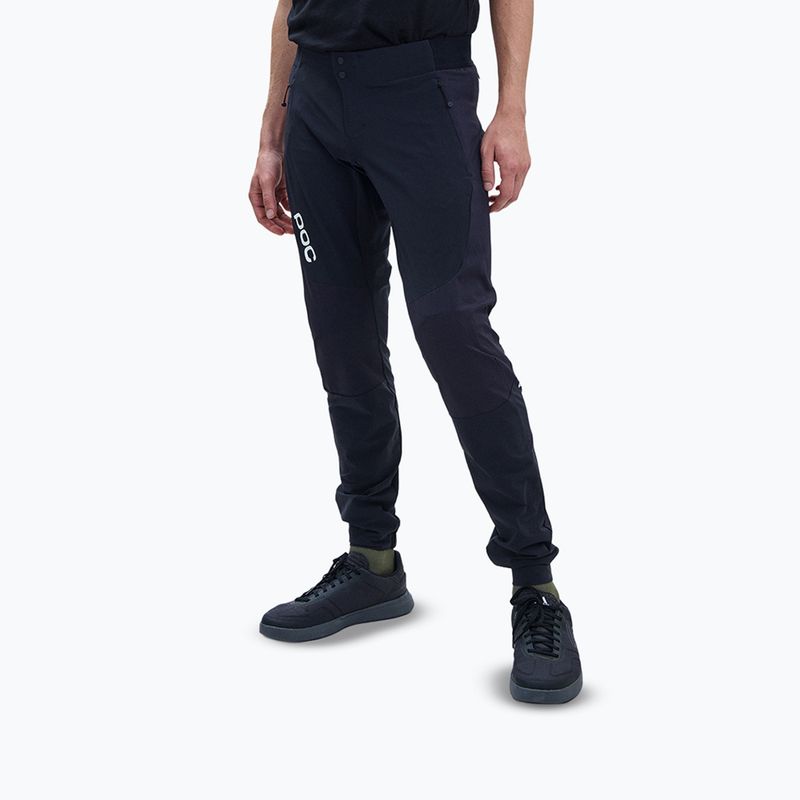 Men's cycling trousers POC Rhythm Resistance uranium black