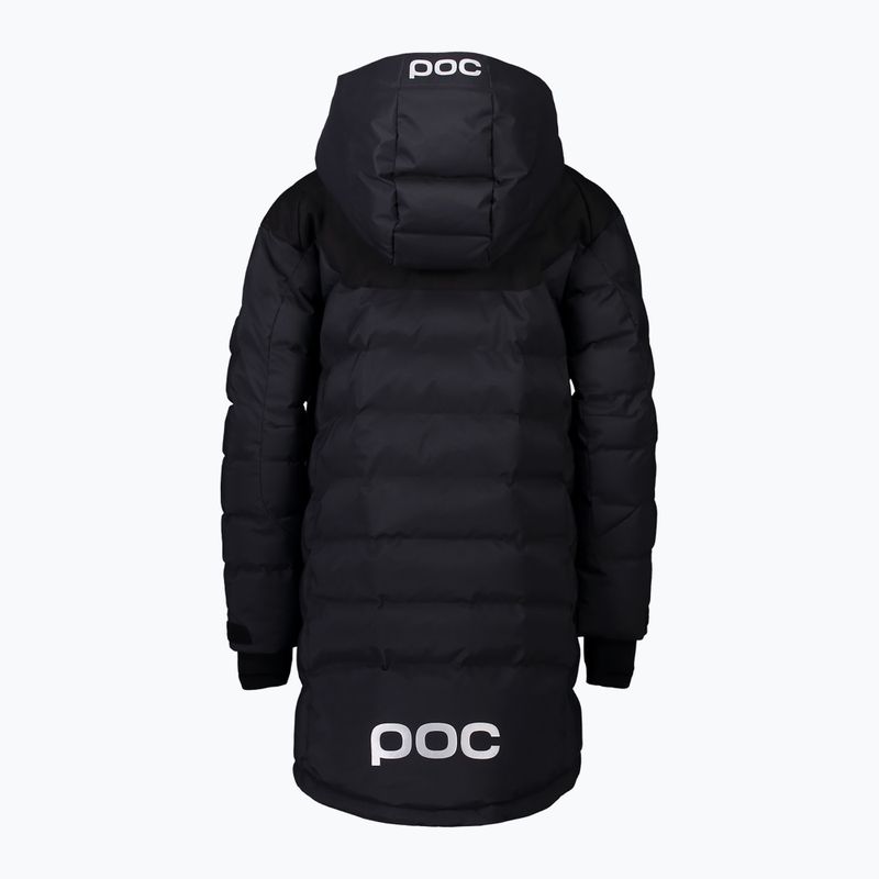 Children's ski jacket POC Race Loft Parka uranium black 2