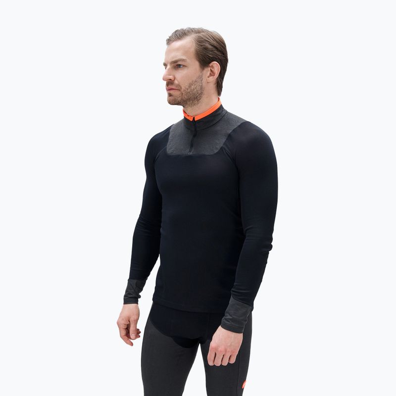 Thermoactive sweatshirt POC Resistance Layer Jersey uranium black