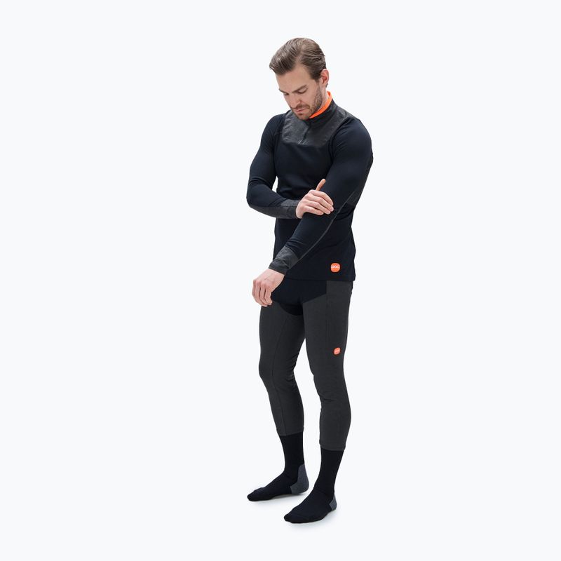 Thermoactive sweatshirt POC Resistance Layer Jersey uranium black 2