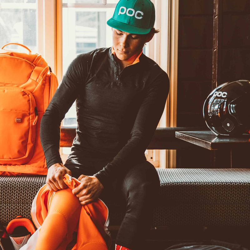 Ski longsleeve POC Base Armor Jersey uranium black 3