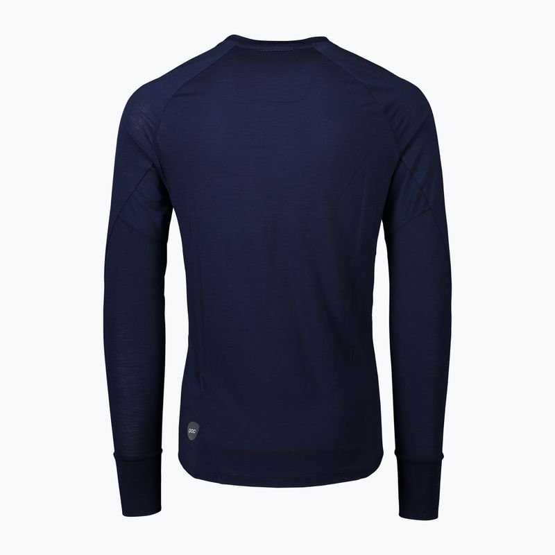 Trekking longsleeve POC Light Merino turmaline navy 2