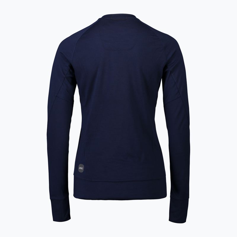 Women's Longsleeve POC Light Merino turmaline navy 2