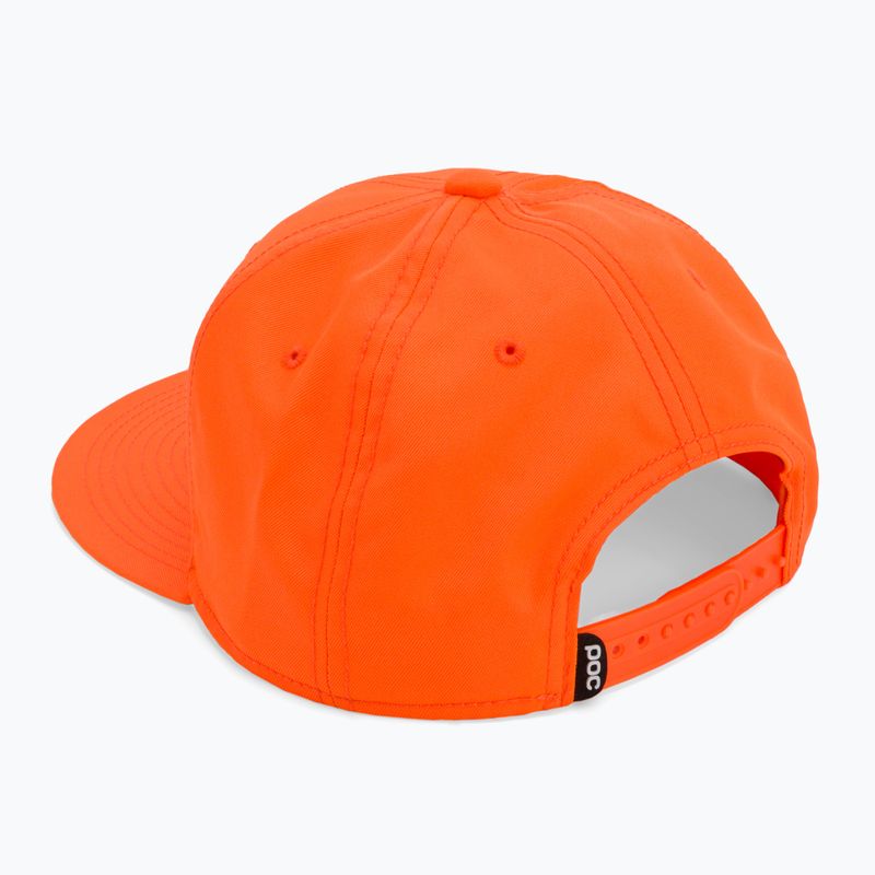 Baseball cap POC Race Stuff fluorescent orange 3