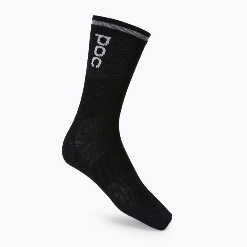 Cycling socks POC Thermal Mid sylvanite grey/uranium black