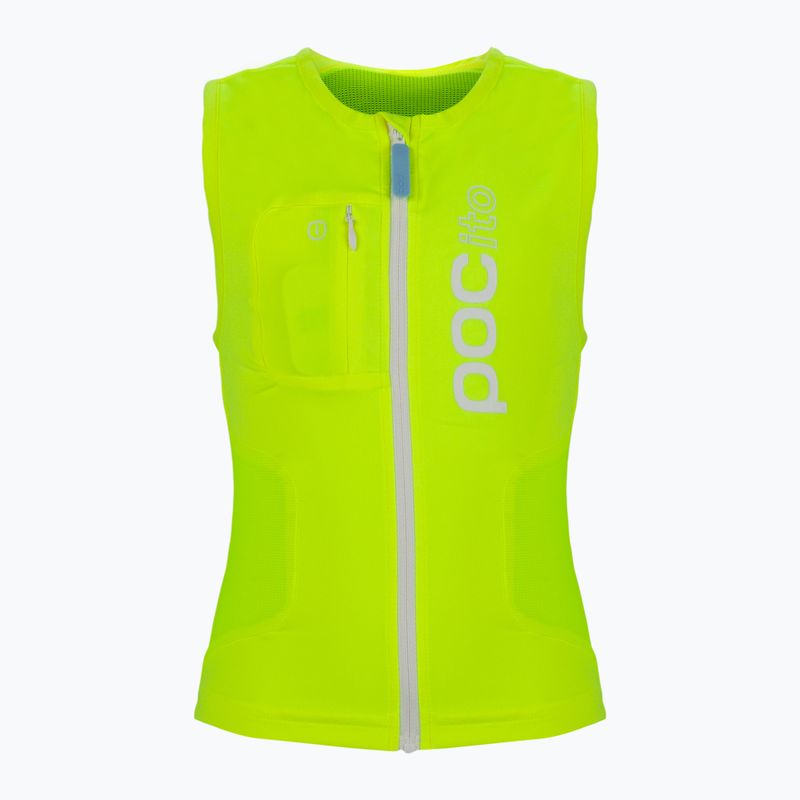 Child safety waistcoat POC POCito VPD Air Vest fluorescent yellow/green