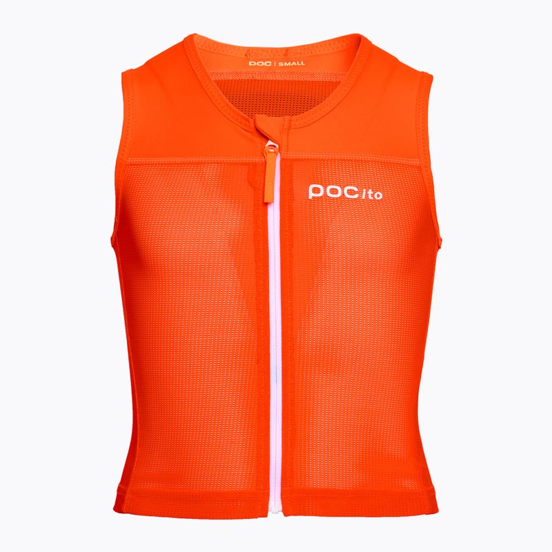 Child safety waistcoat POC POCito VPD Air Vest fluorescent orange