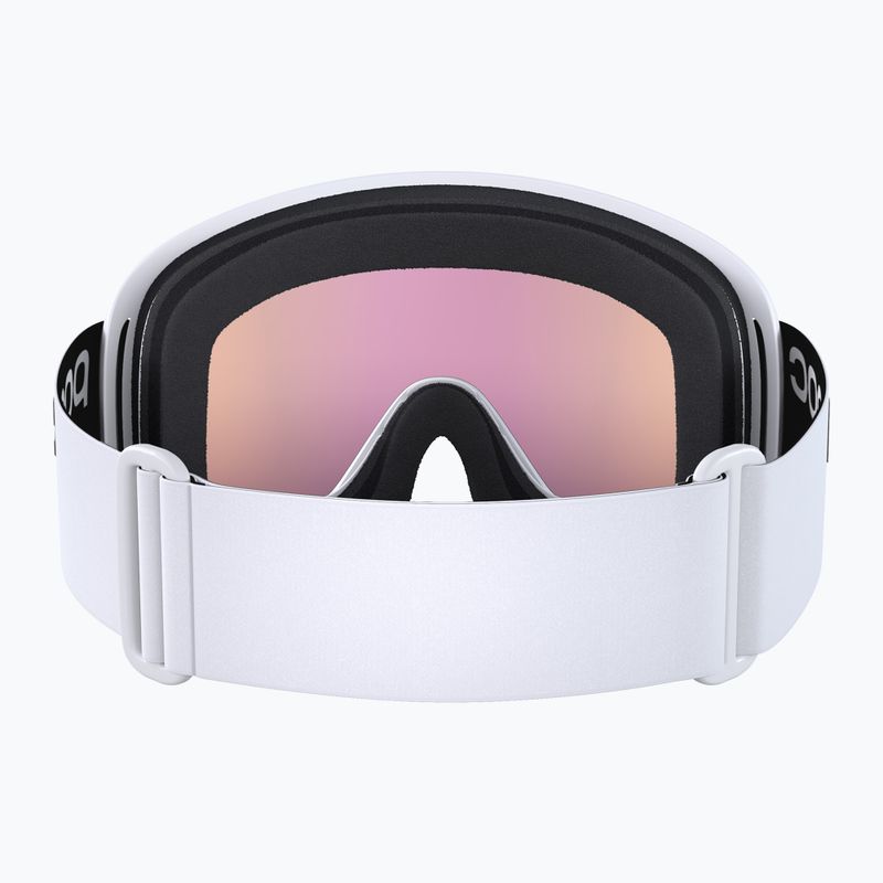 Ski goggles POC Opsin Clarity hydrogen white/spektris orange 9