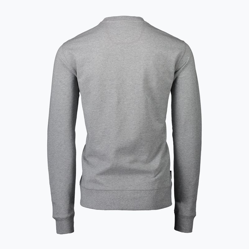 Men's trekking sweatshirt POC Crew grey/melange 2