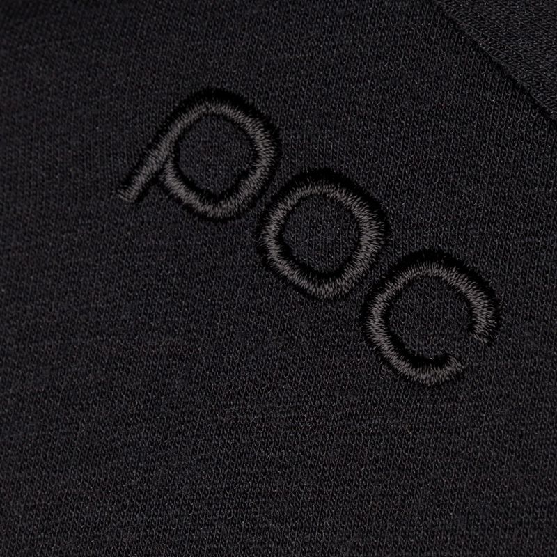 Men's trekking sweatshirt POC Merino Zip Hood uranium black 4