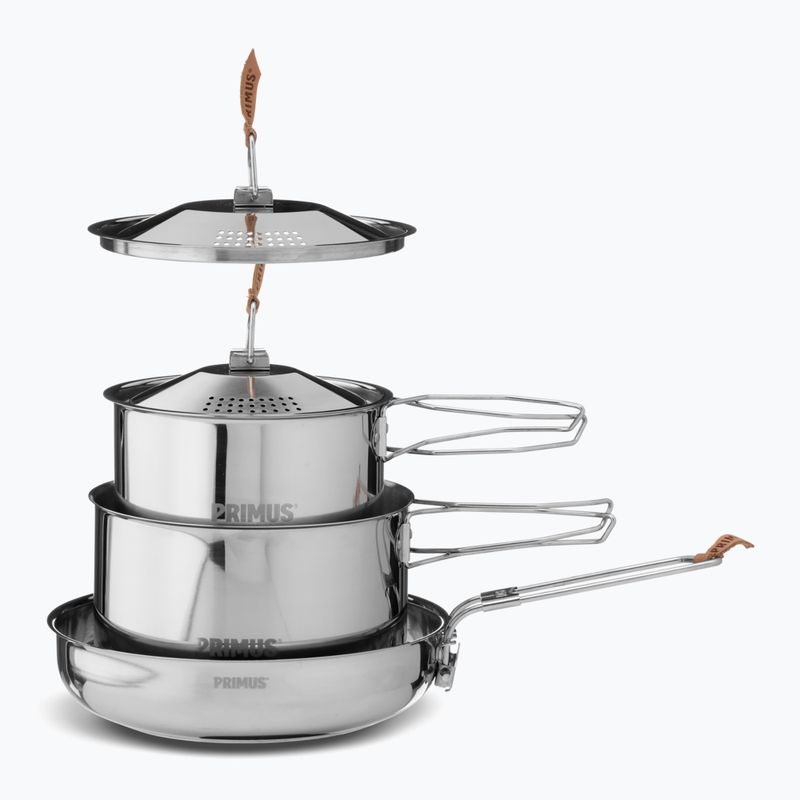 Primus CampFire Cookset 1 l + 1.8 l + frying pan