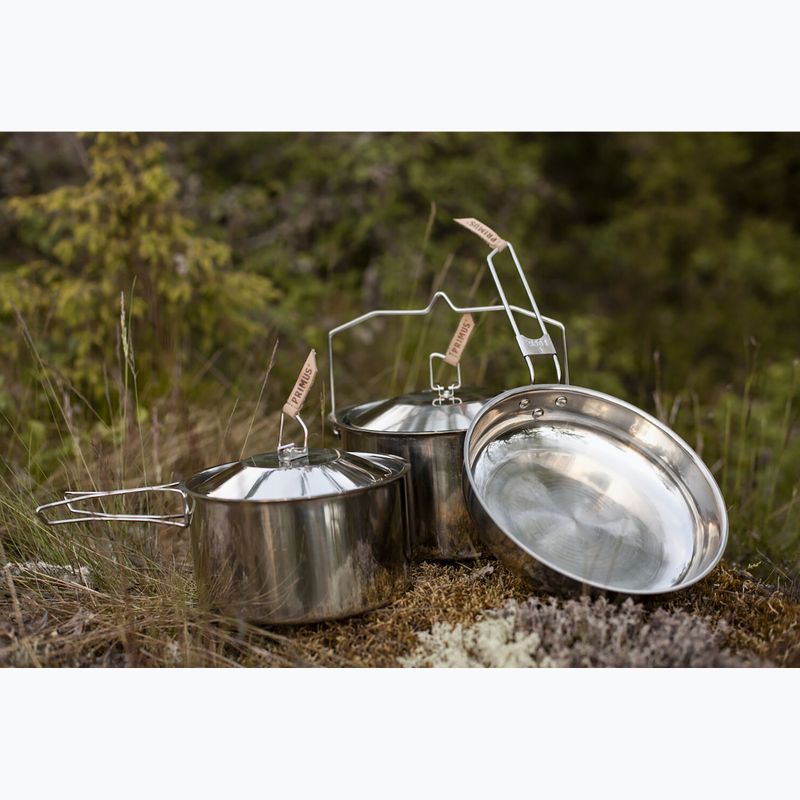 Primus CampFire Cookset 1 l + 1.8 l + frying pan 2