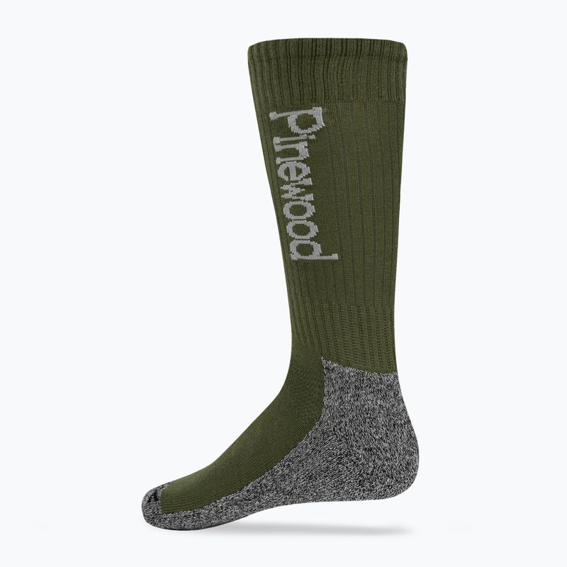 Pinewood Coolmax Medium trekking socks 2 pairs green 2