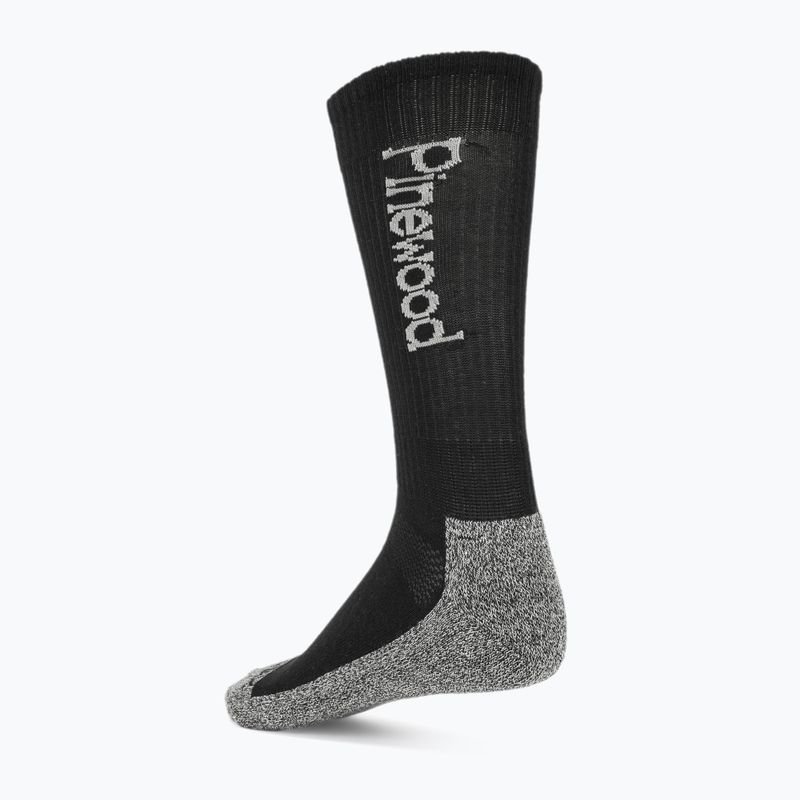 Pinewood Coolmax Medium trekking socks 2 pairs black 2