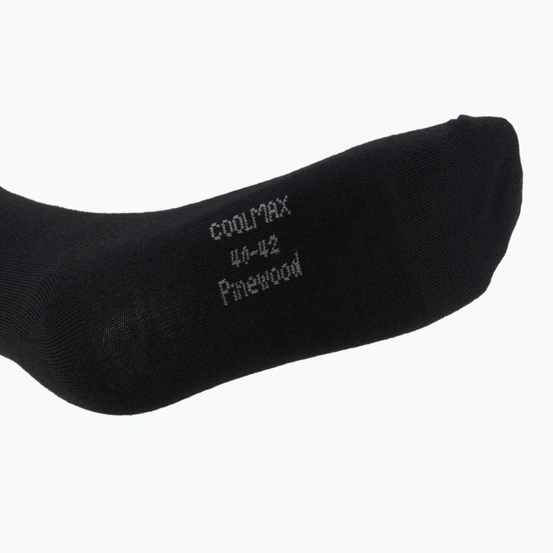 Pinewood Coolmax Liner trekking socks 2 pairs black 3