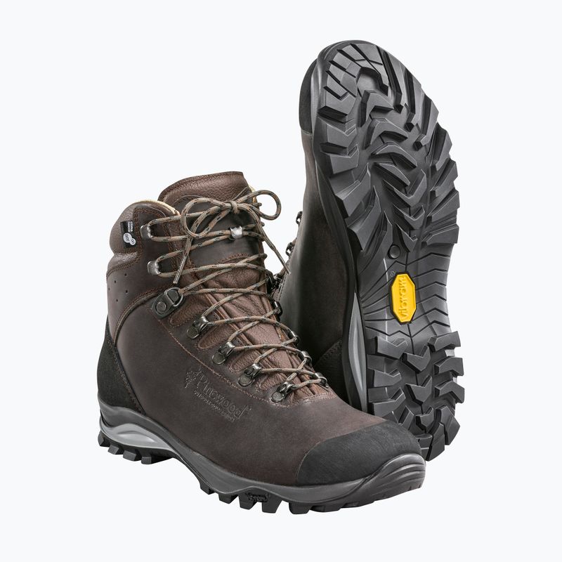Men's Pinewood Mid Hunting & Hiking Boot brown 8
