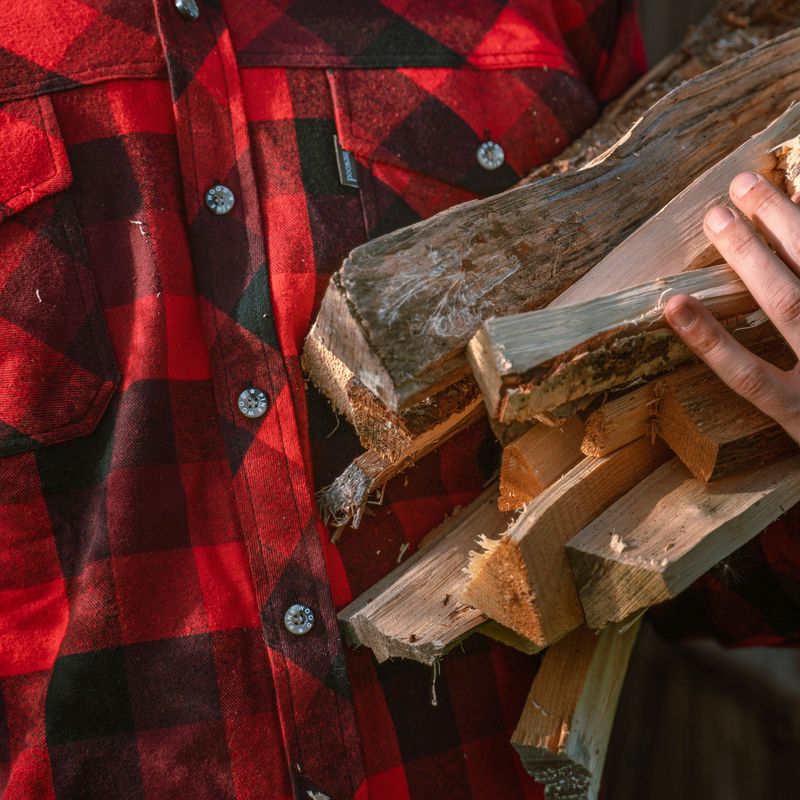 Men's shirt Pinewood Lumbo red/black 6