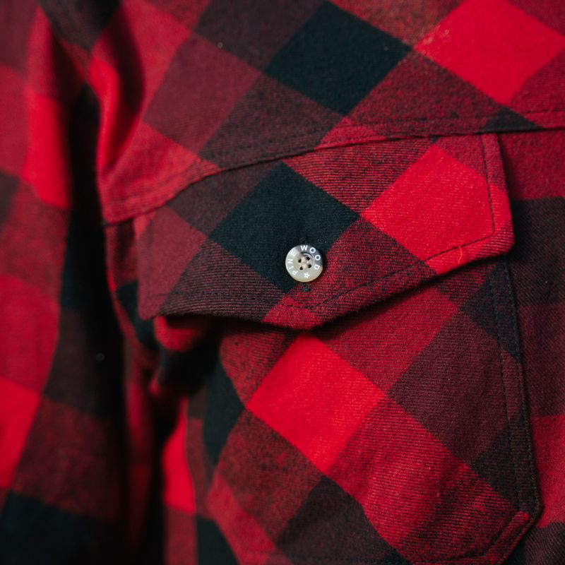 Men's shirt Pinewood Lumbo red/black 7