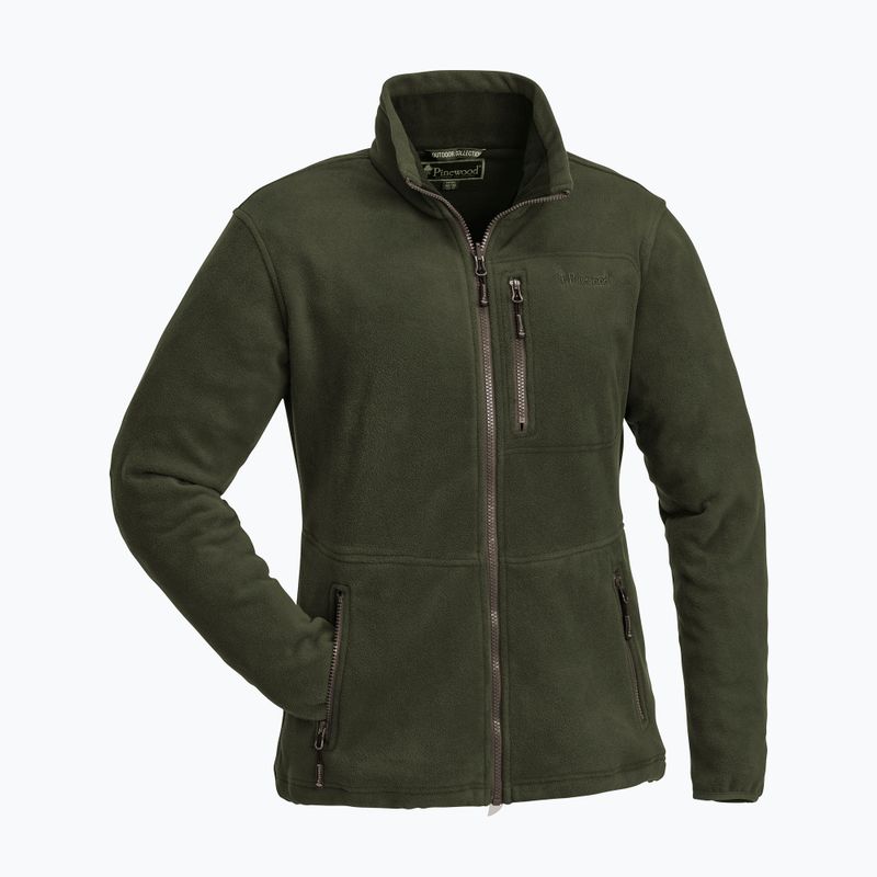 Women's trekking sweatshirt Pinewood Finnveden Fleece green