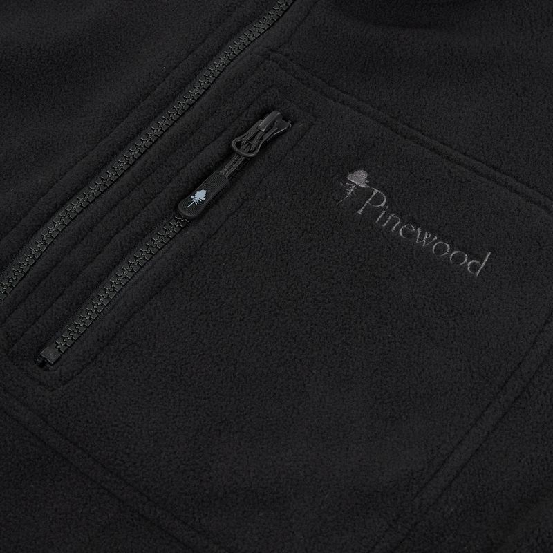 Women's trekking sweatshirt Pinewood Finnveden Fleece black 3