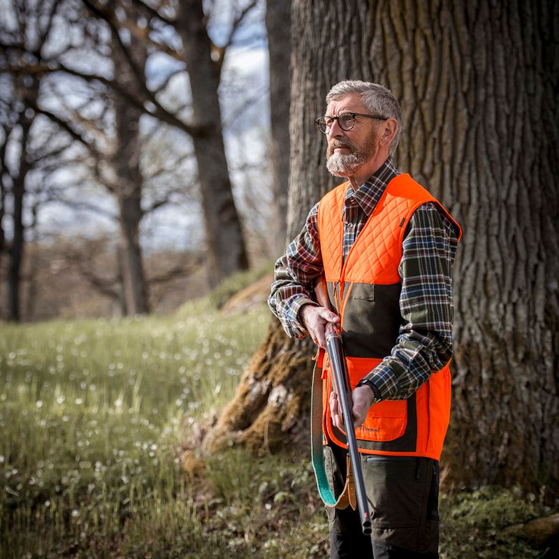 Men's trekking trousers Pinewood Caribou TC Extreme moss green/black 8