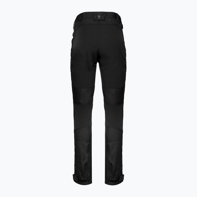 Women's trekking trousers Pinewood Caribou TC black/black 2