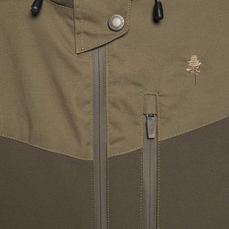 Pinewood Finnveden Hybrid Extreme women's jacket d.olive/h.olive 5