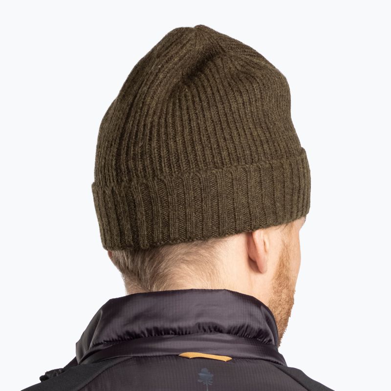 Pinewood Knitted Wool mossgreen mel winter cap 7