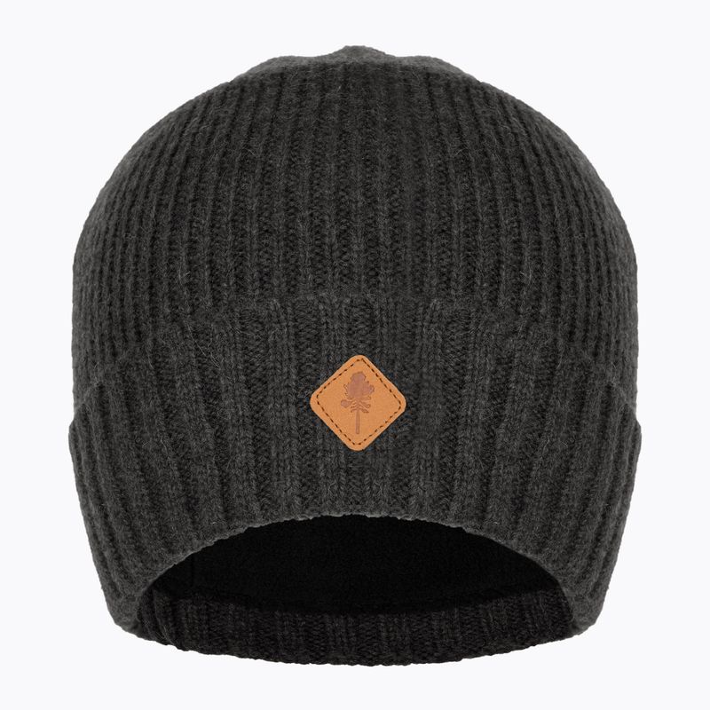 Pinewood Knitted Wool dark anthracite mel winter cap 2