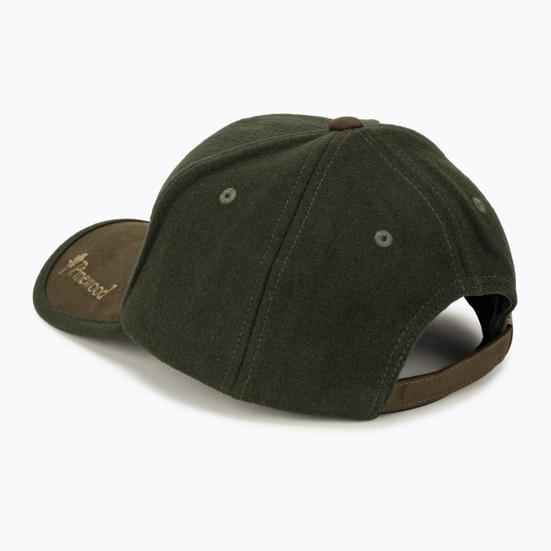 Pinewood Edmonton Exclusive mossgreen/suede brown baseball cap 3