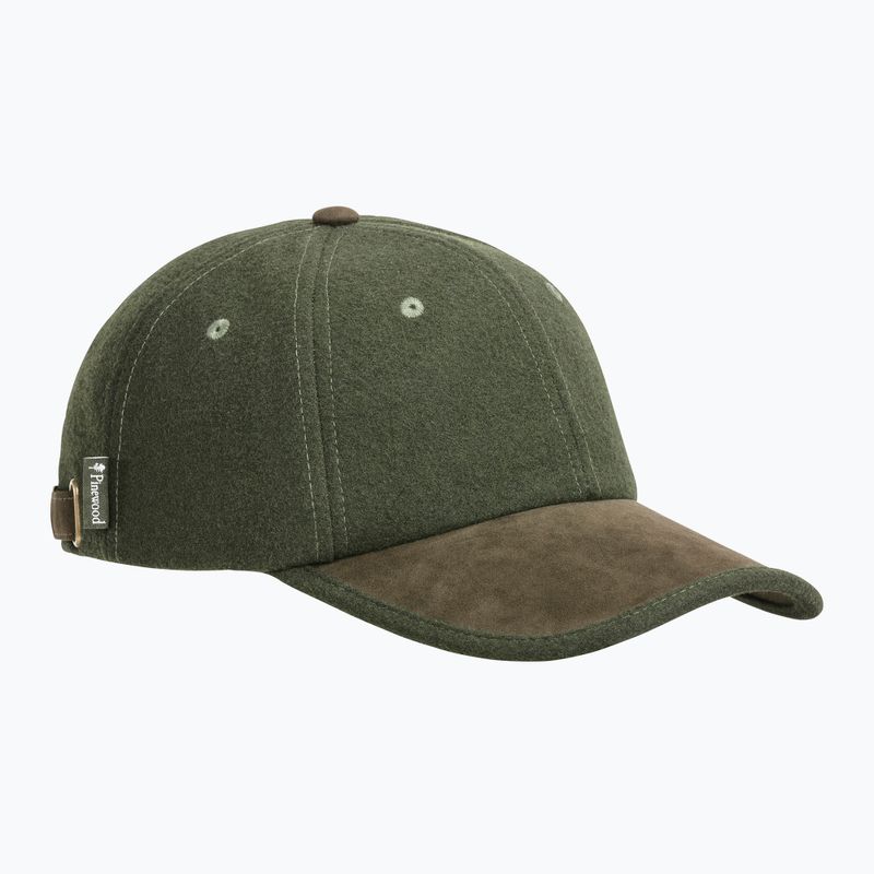 Pinewood Edmonton Exclusive mossgreen/suede brown baseball cap 5