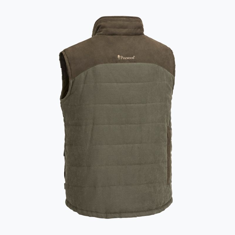Pinewood men's sleeveless Abisko/Småland suede brown 2