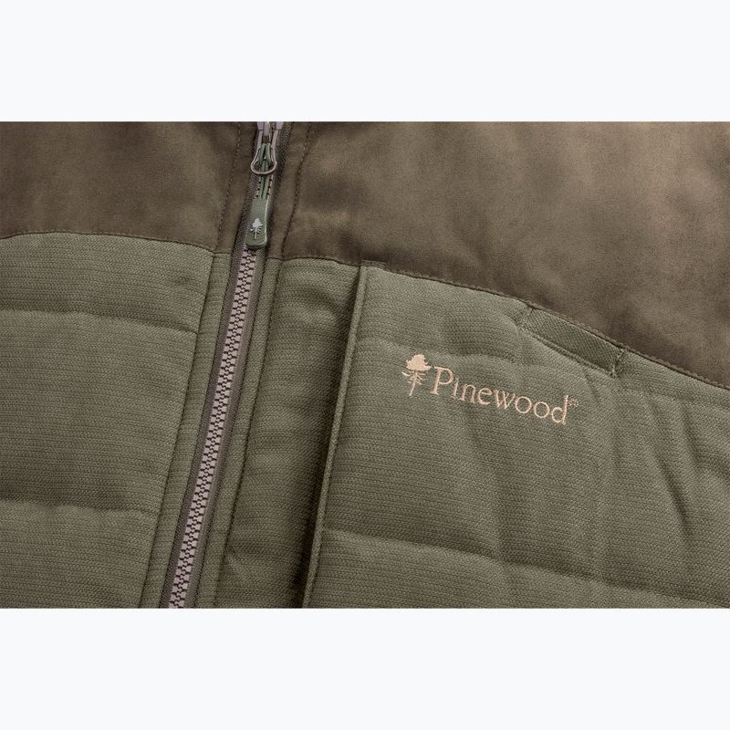 Pinewood men's sleeveless Abisko/Småland suede brown 3