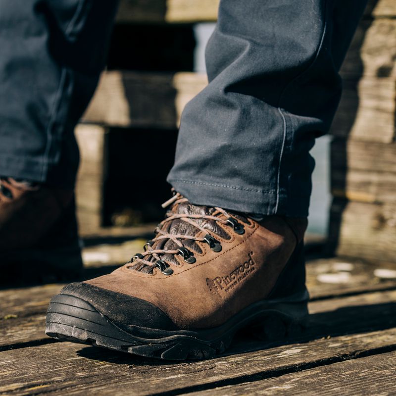 Men's trekking trousers Pinewood Värnamo Serengeti d.anthracite 12