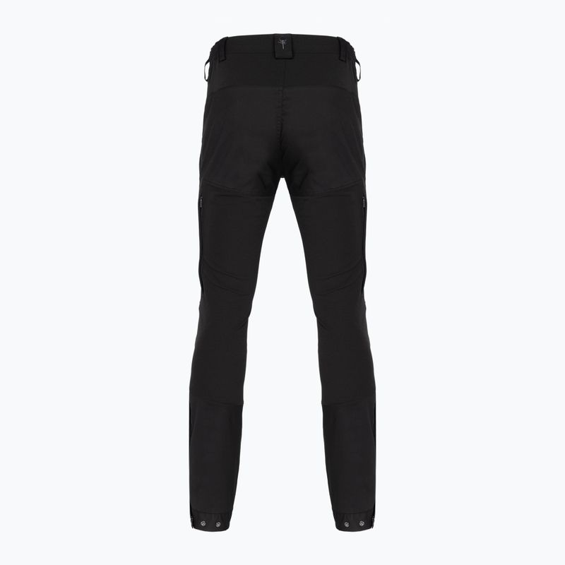 Men's trekking trousers Pinewood Finnveden Hybrid black 2