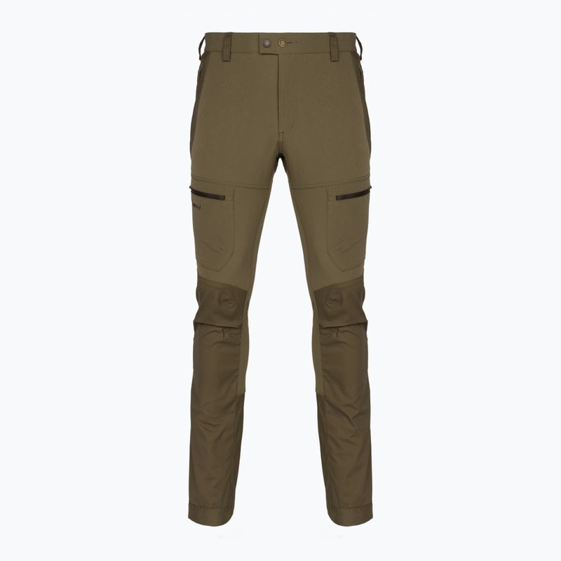 Men's Pinewood Finnveden Hybrid h.olive trekking trousers 3