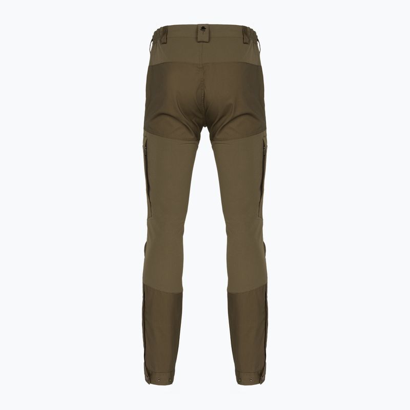 Men's Pinewood Finnveden Hybrid h.olive trekking trousers 4