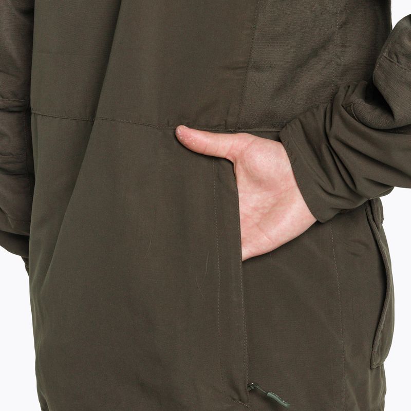 Men's Pinewood Smaland Light suede brown softshell jacket 7