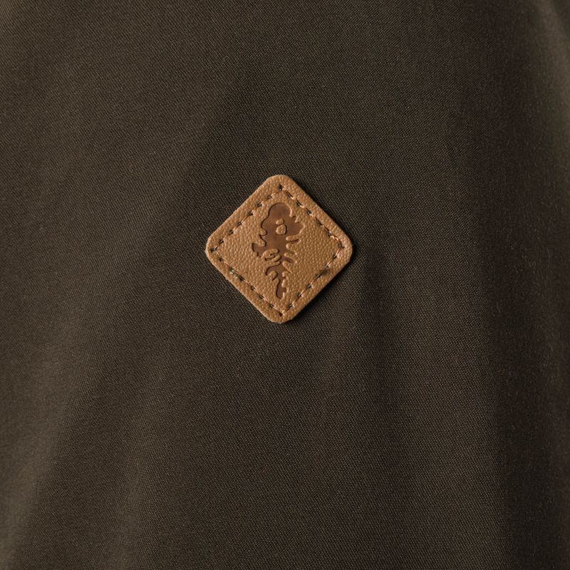 Men's Pinewood Smaland Light suede brown softshell jacket 13