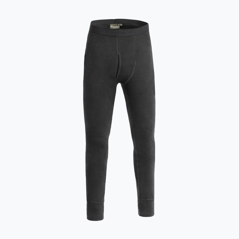 Pinewood Abisko Merino Base Layer thermal trousers smoke black