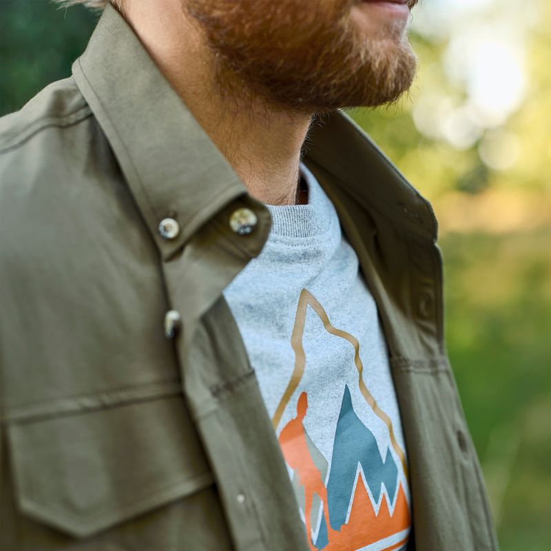 Men's Pinewood Everyday Travel green shirt 4