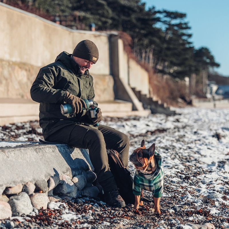 Men's trekking trousers Pinewood Värnamo Serengeti moss green 8