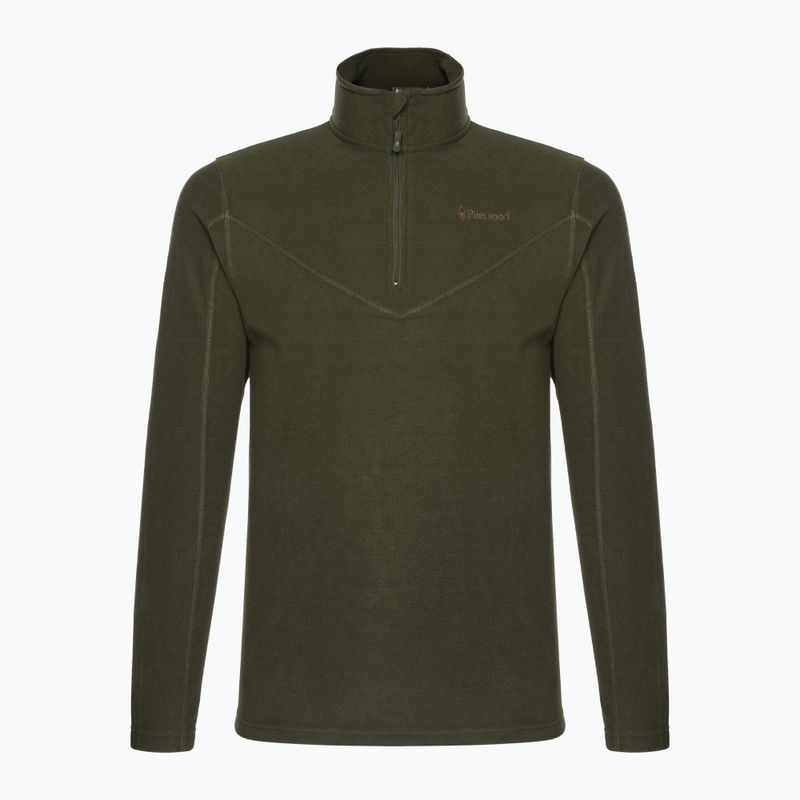 Men's trekking sweatshirt Pinewood Tiveden green