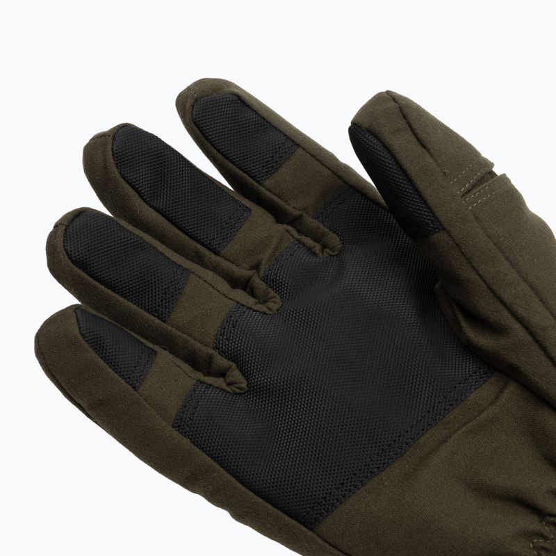 Men's trekking gloves Pinewood Membrane Glove moss green 5