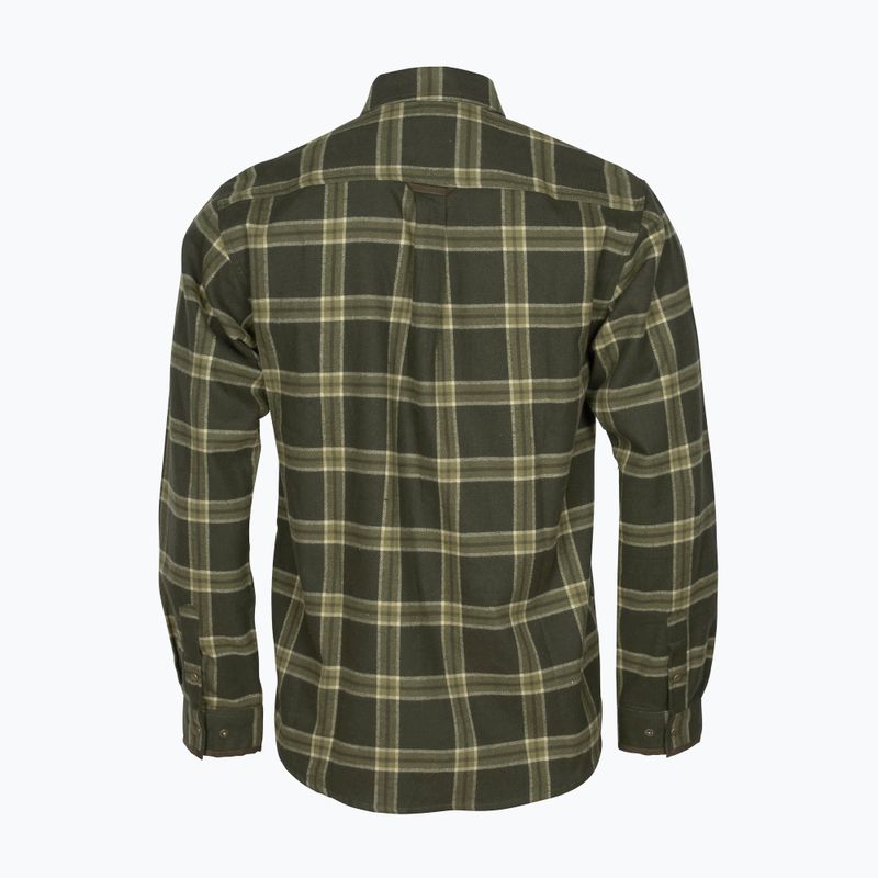 Men's Pinewood Prestwick Exclusive shirt d.green/green 2