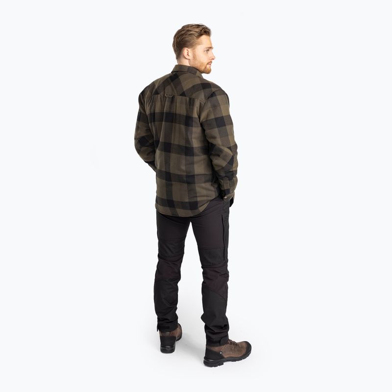 Men's Pinewood Canada Classic 2.0 green/black shirt 2