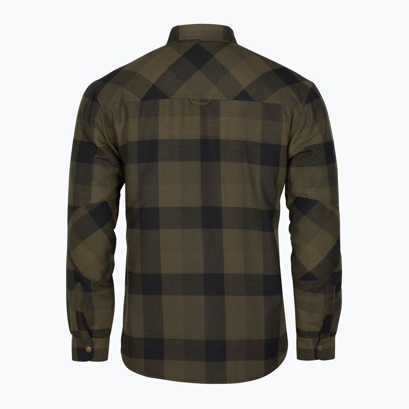 Men's Pinewood Canada Classic 2.0 green/black shirt 6