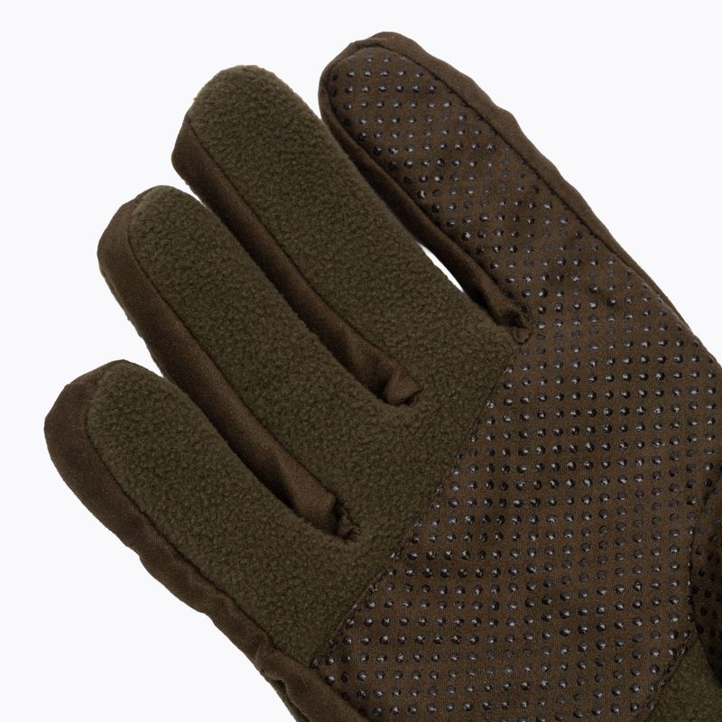 Pinewood Småland Hunters Extreme Fleece men's gloves h.brown / suede brown 5