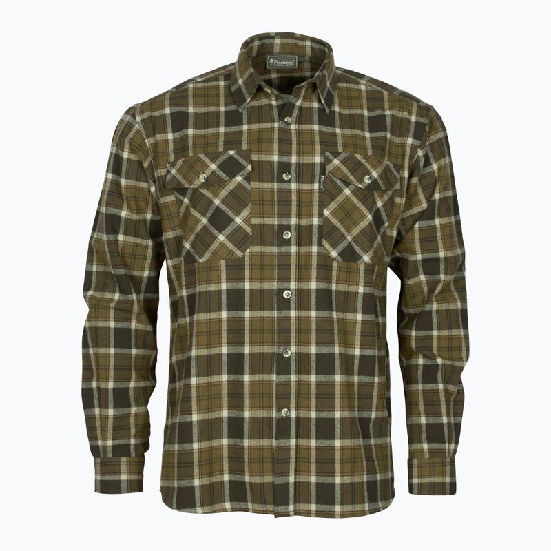 Men's shirt Pinewood Härjedalen h.olive/khaki 6